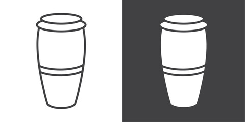 drum icon symbol illustration logo