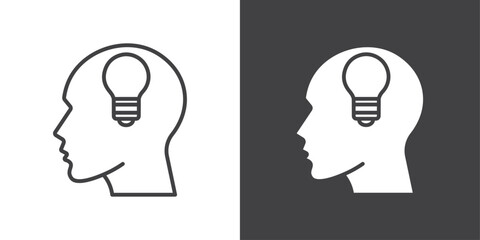 idea icon symbol illustration logo