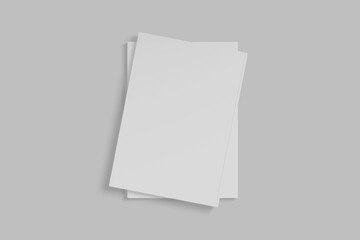 two books with front and back covers