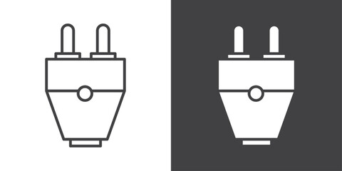plug icon symbol illustration logo