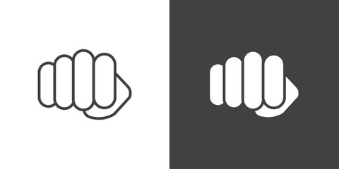 punch icon symbol illustration logo