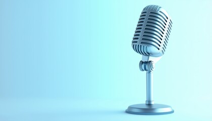 Vintage Yet Contemporary Microphone Iconic On Ed, Combining Classic Style With Modern Functionality, Making It A Timeless Piece For Any Musician.