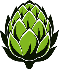 hand drawn vector illustration of a lotus flower