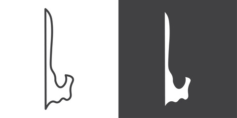 violin rack icon symbol illustration logo