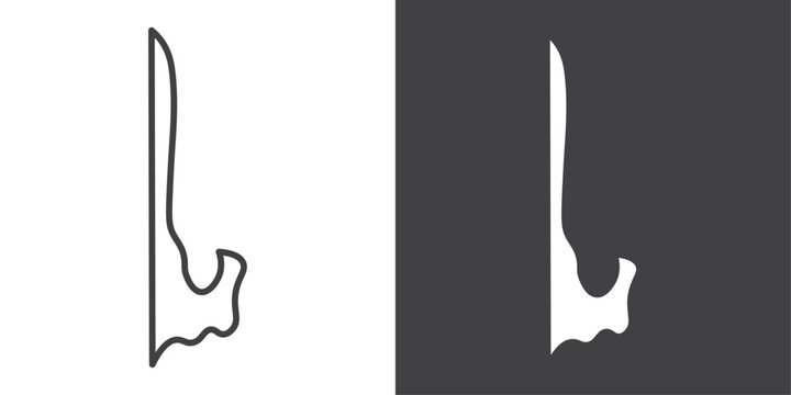 violin rack icon symbol illustration logo