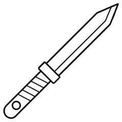 Scalpel Blade outline vector