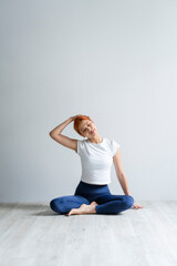 Fototapeta premium フィットネスをする女性