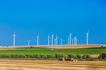 Campo eólico en Idaho.