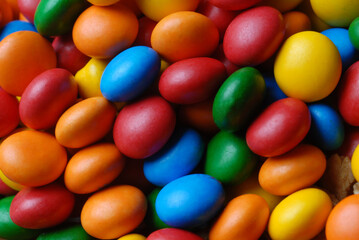 colorful chocolate candies