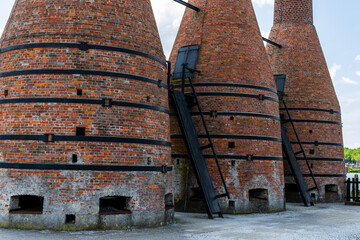 Conical Brick Kilns at Dutch Industrial Heritage Site