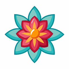 vector lotus flower