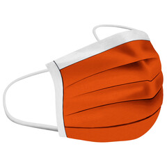 Use this Exquisite Mask Mock Up In Scarlet Ibiz Color, it is an easy way to make your designs look fashionable