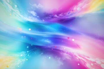 Fototapeta premium Abstract colorful sky background with pastel colors and bokeh