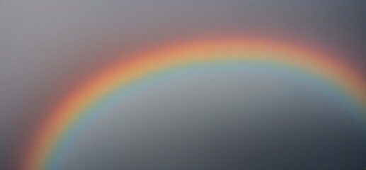 Faded gradients blend in a colorful misty space