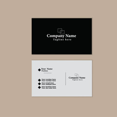 Minimalist Business Card Design | Professional Corporate Visiting&nbsp;Card&nbsp;Template
