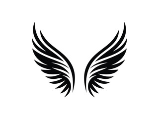 Wings Silhouette Graphic Vector