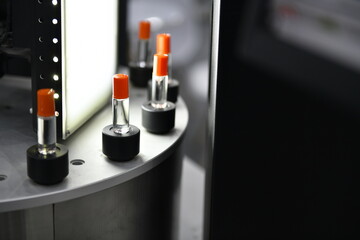 Rotary type high speed vial inspection machine module production line from the pharmacological industry