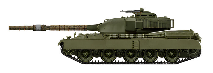 Chieftain T-1M (modernization option with the installation of side screens) © Tikros