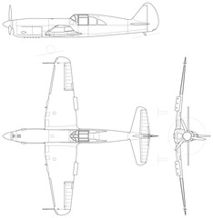 Caudron_760-svg vector file.svg