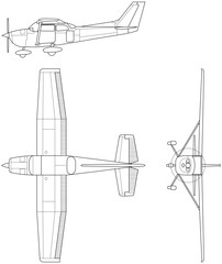 Cessna_172-svg vector file.svg