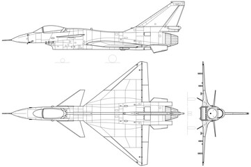 Chengdu_J-10-svg vector file.svg