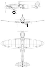Heinkel_He_70_Blitz-svg vector file.svg