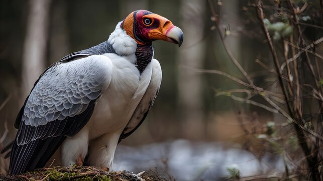 King Vulture in its natural habitat