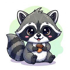 Obraz premium Cute colorized Cartoon animal and insect Illustration for Kids