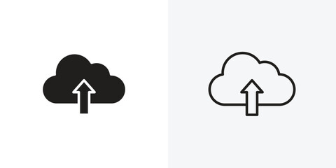Cloud upload icon