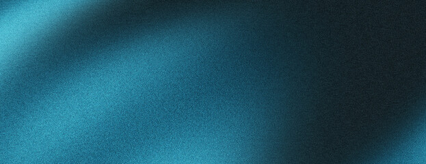 Blue grainy abstract background dark noise texture black backdrop poster wallpaper banner design