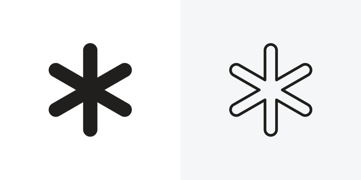 Asterisk icon