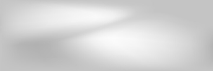 Silver foil background with metal mirror texture. Chrome gradient surface with light gloss simple abstract