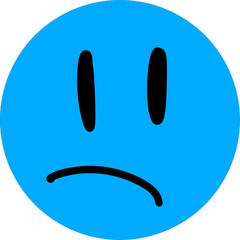 vector illustration of an abstract blue eyes