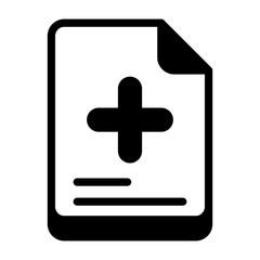 Fototapeta premium Add Document Vector Icon
