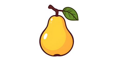 pear isolated