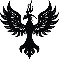 Naklejka premium eagle with wings