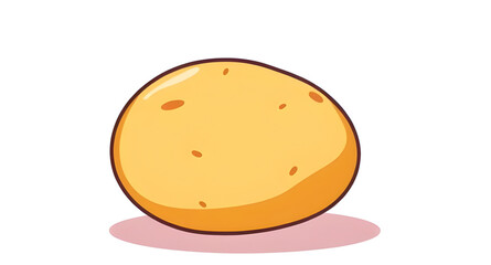 Potato icon, Potato vector, Potato illustration, Whole potato, Sliced potato, Raw potato, Brown potato, Cartoon potato, Realistic potato, Flat potato icon, Minimal potato design, Potato clipart, Veget