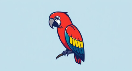 Macaw icon, Macaw vector, Macaw illustration, Colorful parrot, Tropical bird, Exotic bird, Macaw silhouette, Macaw outline, Flying macaw, Macaw perched, Macaw with wings spread, Blue macaw, Red macaw,