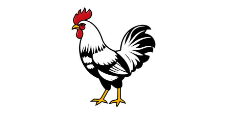 Rooster icon, Rooster vector, Rooster illustration, Colorful rooster, Farm bird, Rooster silhouette, Rooster outline, Rooster clipart, Crowing rooster, Rooster on fence, Rooster head, Chicken rooster,