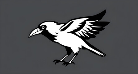 Crow icon, Crow vector, Black bird, Raven icon, Flying crow, Crow silhouette, Crow outline, Crow in flight, Perched crow, Cartoon crow, Realistic crow, Crow clipart, Scary bird, Halloween crow, Dark b