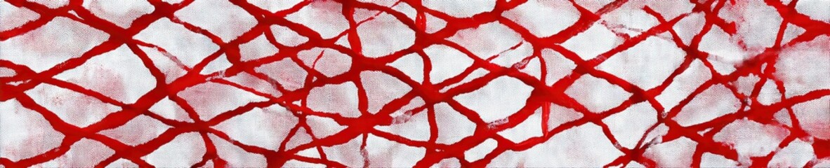 red electrical lattice melting