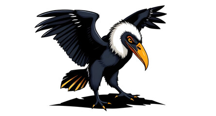 Vulture icon, Vulture vector, Scavenger bird, Bird of prey, Vulture silhouette, Vulture outline, Flying vulture, Perched vulture, Bald-headed vulture, Vulture wings spread, Vulture illustration, Vultu