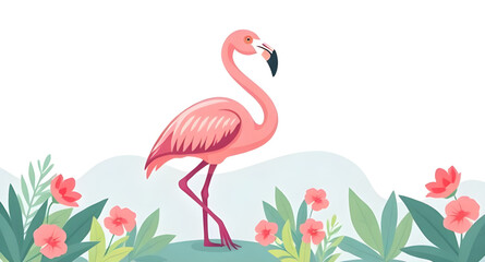 Flamingo icon, Flamingo vector, Tropical bird, Pink flamingo, Flamingo silhouette, Flamingo outline, Standing flamingo, One-legged bird, Flamingo cartoon, Cute flamingo, Elegant bird, Flamingo clipart