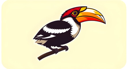 Toucan icon, Toucan vector, Tropical bird, Exotic bird icon, Colorful toucan, Bird with big beak, Jungle bird, Rainforest bird, Toucan silhouette, Toucan outline, Cartoon toucan, Cute toucan icon, Tou