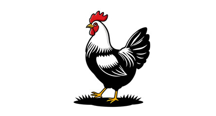 Chicken icon, Chicken vector, Hen illustration, Rooster icon, Poultry icon, Farm animal, Chicken silhouette, Chicken outline, Cute chicken, Baby chick, Cartoon chicken, Realistic chicken, Chicken draw