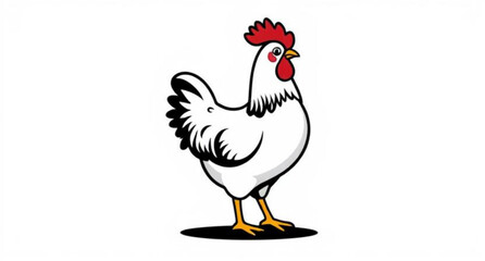 Chicken icon, Chicken vector, Hen illustration, Rooster icon, Poultry icon, Farm animal, Chicken silhouette, Chicken outline, Cute chicken, Baby chick, Cartoon chicken, Realistic chicken, Chicken draw