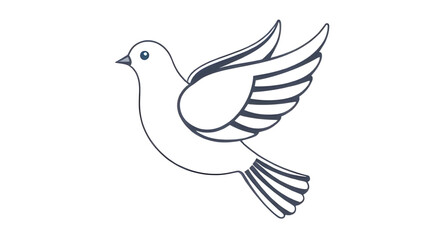 Dove icon, Dove vector, Bird icon, Peace dove, White dove, Flying dove, Dove silhouette, Dove outline, Dove illustration, Dove clipart, Love dove, Wedding dove, Religious dove, Dove in flight, Dove wi
