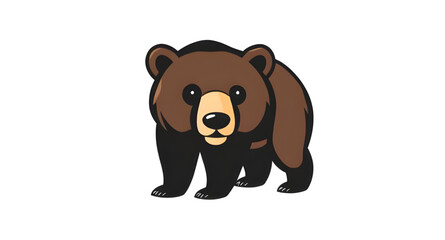 Bear icon, Bear vector, Wild animal icon, Forest animal icon, Grizzly bear icon, Polar bear icon, Brown bear icon, Cute bear icon, Cartoon bear, Bear silhouette, Bear outline, Bear face icon, Teddy be