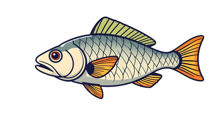 Fish icon, Fish vector, Sea animal icon, Aquatic creature, Ocean fish, Flat fish icon, Fish silhouette, Fish outline, Cartoon fish, Cute fish icon, Simple fish icon, Minimalist fish, Fish clipart, Mar