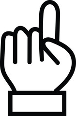 illustration of a silhouette of a man with a question mark  vector illustration black and white color  line art icon design